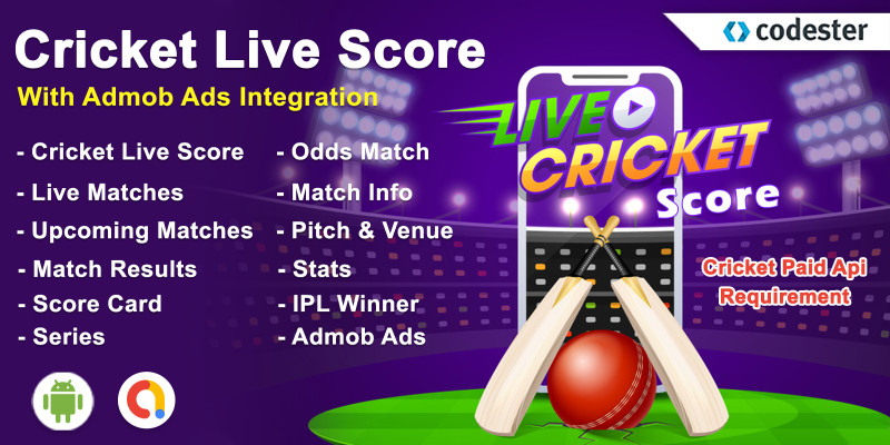 Android Cricket Live Score App
