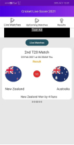 Android Cricket Live Score App Screenshot 3