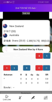 Android Cricket Live Score App Screenshot 4