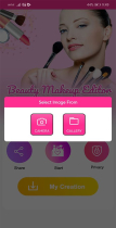 Beauty Makeup Editor- Android Source Code Screenshot 3
