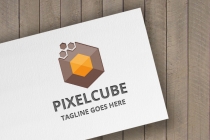 Pixel Cube Logo Screenshot 1
