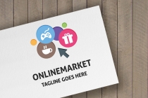 Professional Online Market Logo Screenshot 1