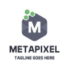 Meta Pixel Letter M Logo