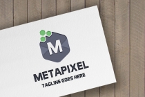 Meta Pixel Letter M Logo Screenshot 1