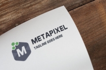 Meta Pixel Letter M Logo Screenshot 2