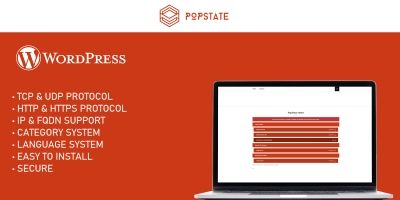 PopState - Display Your Server Status In WordPress