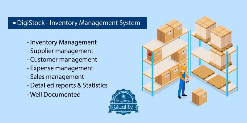 DigiStock - Inventory and POS Management System