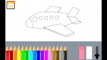 Your Own Coloring - Airplane Unity Kids Game Screenshot 4