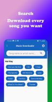 Music Downloader - Android App Template Screenshot 1
