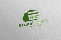 Cloud Online Secure Payment Logo Screenshot 4