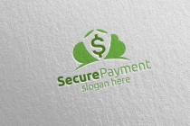Cloud Online Secure Payment Logo Design Screenshot 4