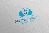 Cloud Online Secure Payment Logo Design Screenshot 5