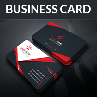Creative Business Card With PSD Format