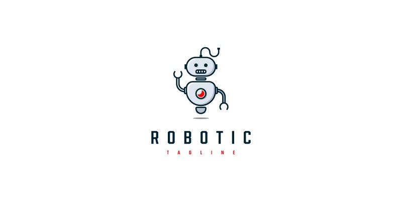 Robot Logo Template