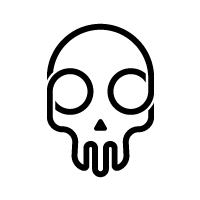 Skull Logo Template