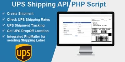 UPS Shipping API PHP Script