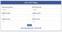 UPS Shipping API PHP Script Screenshot 5