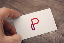 P Letter Logo Template Screenshot 2