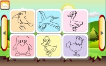Your Own Coloring – Birds Unity Kids Game Screenshot 2