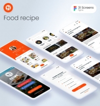 Recipe - Mobile App UI Kit - Figma Screenshot 2