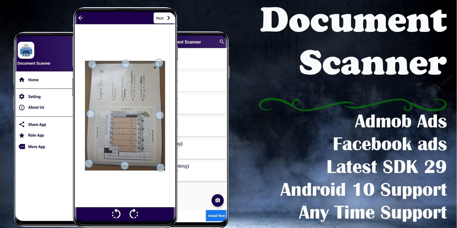 Document Scanner Android App by AppKing Codester