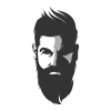 Beard Logo Template