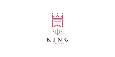 King logo template