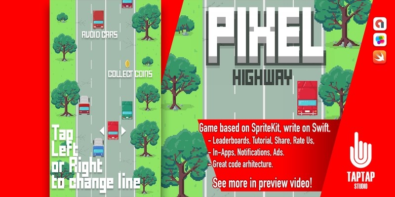 Pixel Highway - iOS Source Code