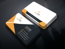 Corporate And Abstract Business Card  Template Screenshot 2
