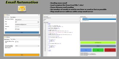Email Automation C# Source Code