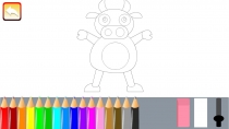 Edukida Your Own Coloring Happy Animals Kids Game Screenshot 3