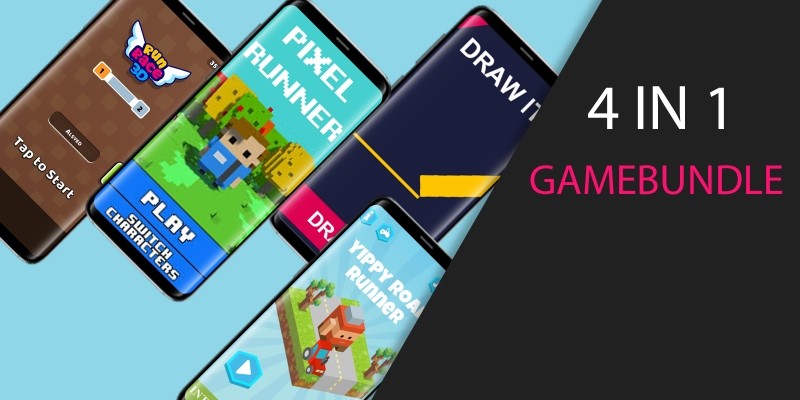 Unity Casual  Game Bundle 4 In 1 