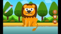 Edukida - Point to Point Wild Animals Kids Game Screenshot 5