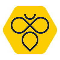 Honey Bee Logo Template