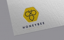 Honey Bee Logo Template Screenshot 1