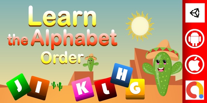 Edukida Learn the Alphabet Order Unity Kids Game