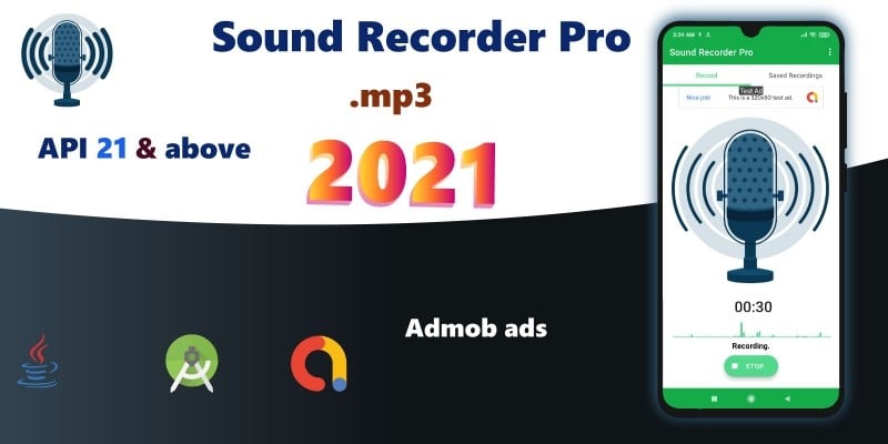 Voice Recorder pro - Full Android Source Code