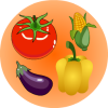 Edukida - Vegetables Shapes Unity Kids Game