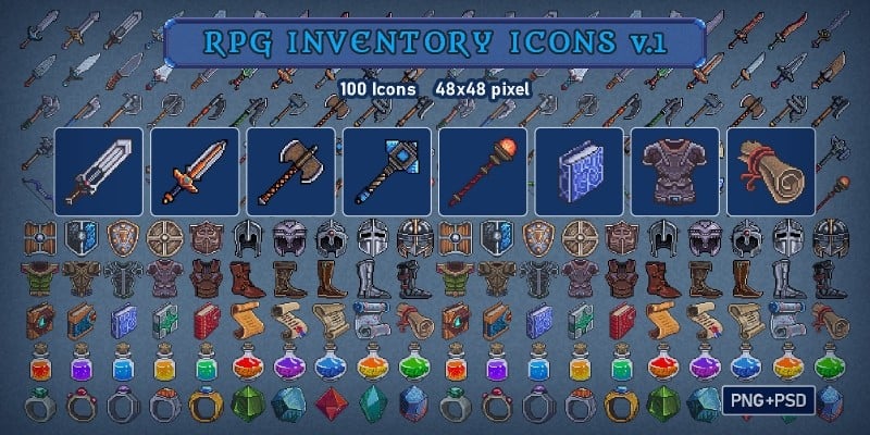 RPG Inventory Icons