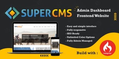SuperCMS - Multipurpose Business Website
