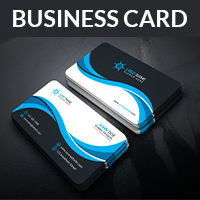 Creative Business Card Design Template With Vector