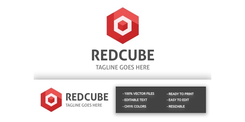 Red Cube Logo