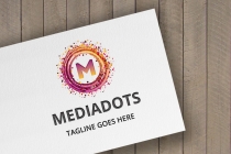 Media Dots Letter M Logo Screenshot 1