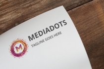 Media Dots Letter M Logo Screenshot 2