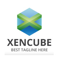 Xencube - X Letter Logo