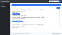 UK Company Lookup PHP Script Screenshot 2