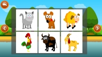 Edukida Point to Point Domestic Animals Kids Game Screenshot 1
