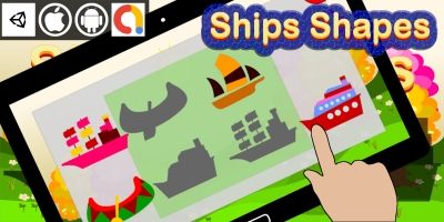 Edukida Ships Shapes Unity Kids Educational Game