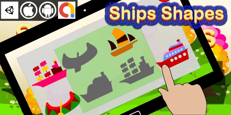 Edukida Ships Shapes Unity Kids Educational Game