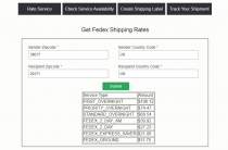 FedEx Shipping API integration PHP Script Screenshot 6